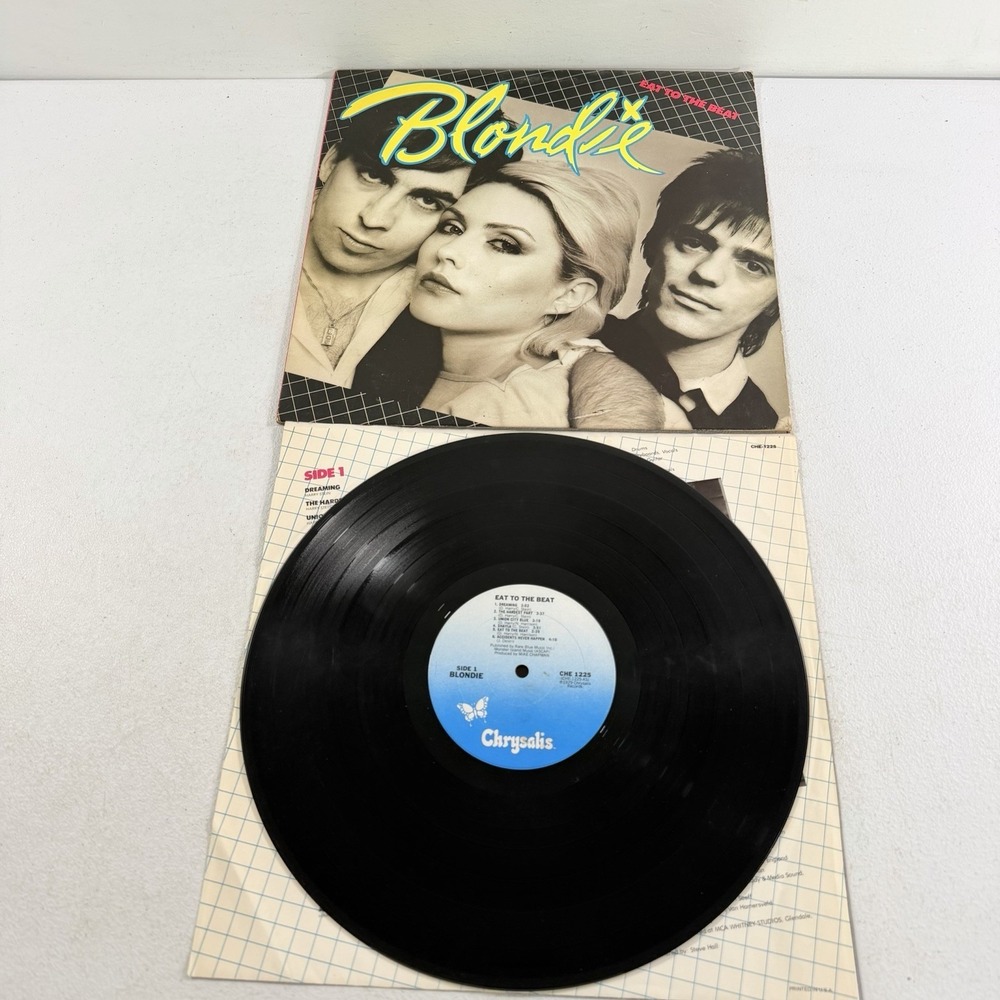 Blondie Eat To The Beat 1979 LP Vinyl Record‎ Chrysalis CHE-1225 VG+